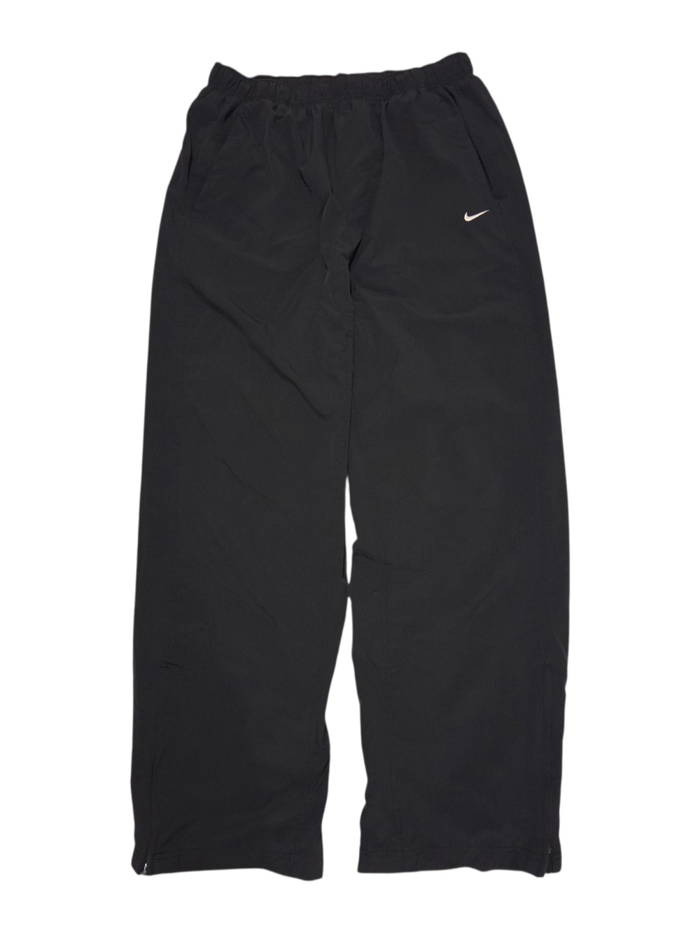 Vintage Y2k Nike Men's Black Athletic Track Pants